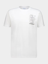 Off-White White Outline Arrow Slim Cotton T-Shirt