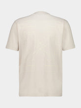 Off-White Cream Big Double Cotton T-Shirt