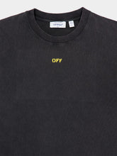 Off-White Black Fallen Caravaggio Skate Cotton T-Shirt