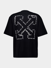 Off-White Black Type Arrow Cotton T-Shirt