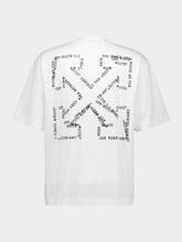 Off-White White Type Arrow Cotton T-Shirt