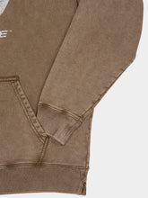 Off-White Brown OW Racing Cotton Hooded Sweatshirt