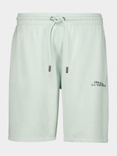Off-White Mint Green Big Double Arrow Cotton Shorts