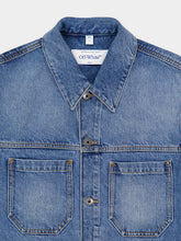 Off-White Blue Half Arrow Skate Denim Jacket