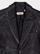 Off-White Black Bookish Buffalo Leather Jacket