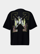 Off-White Black Palace Arrow Skate Cotton T-Shirt