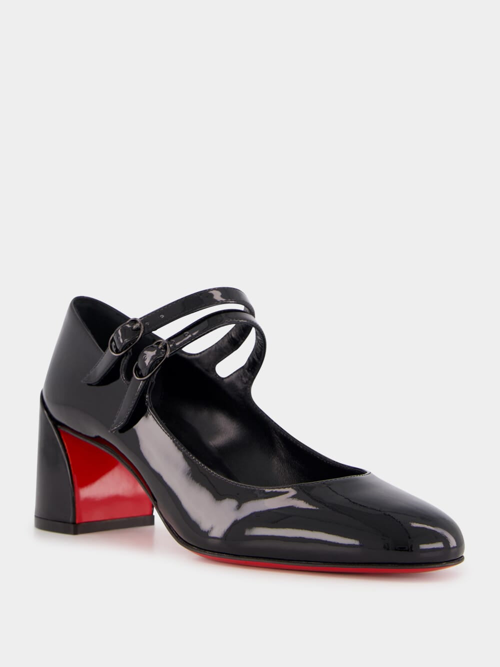 Black Miss Jane Patent Leather Pumps