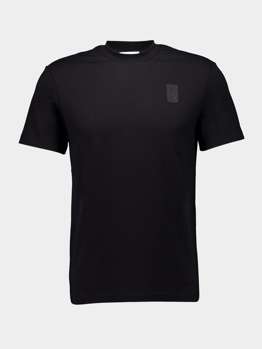 Black Cotton T-Shirt