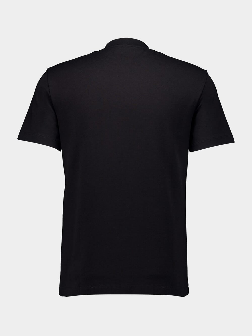 Black Cotton T-Shirt