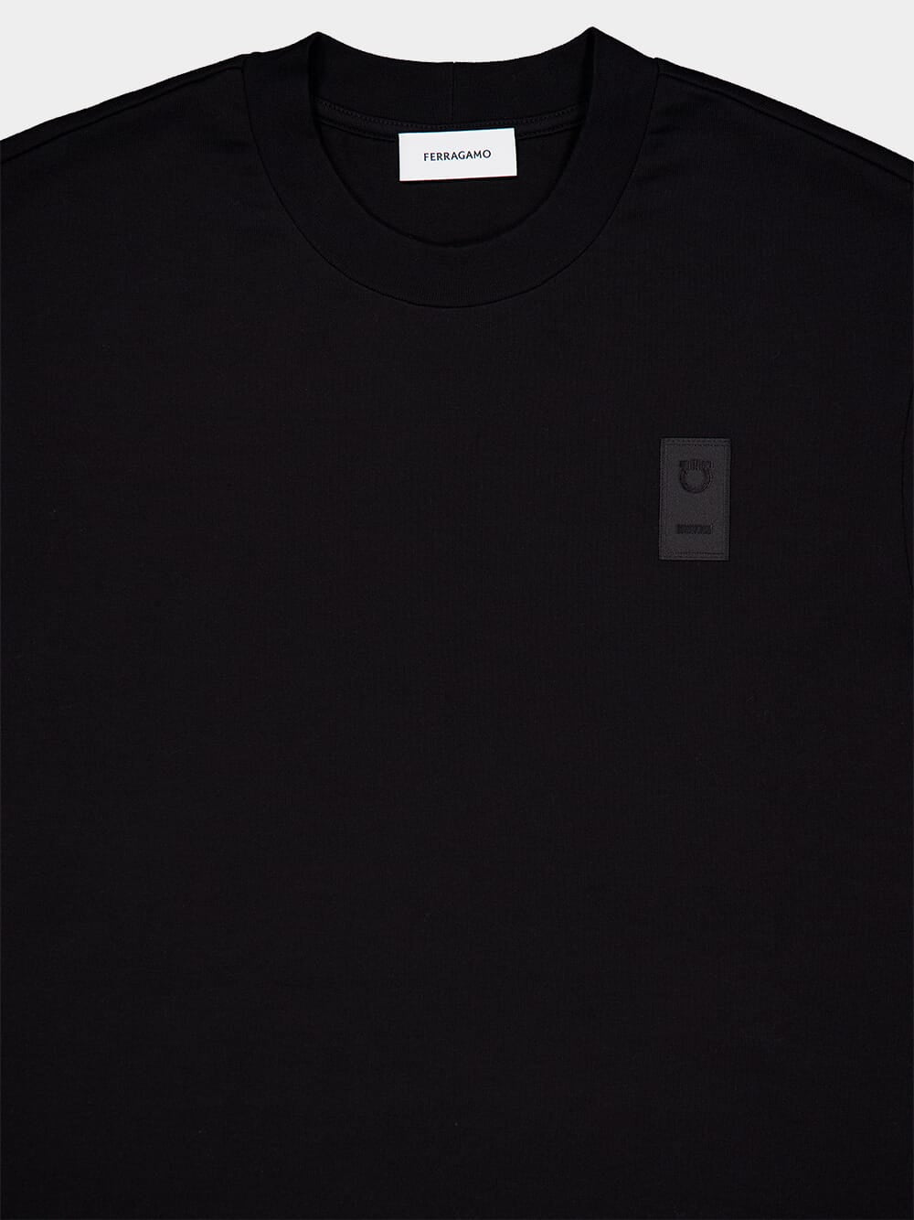 Black Cotton T-Shirt