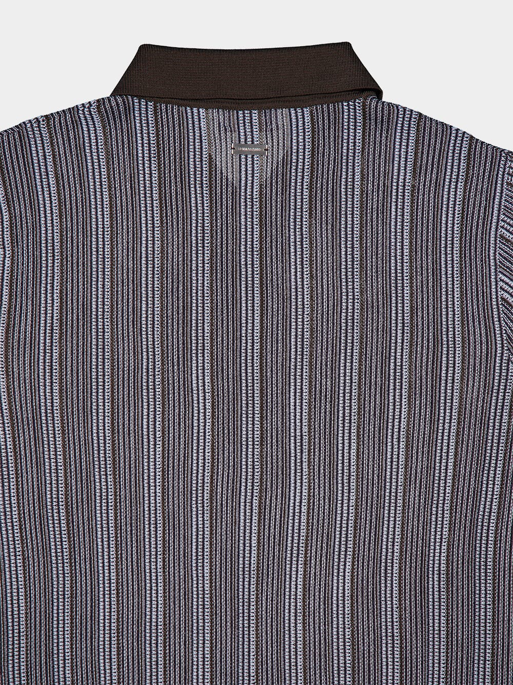 Polo with Vertical Stripes