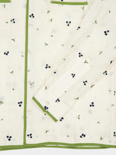 Bode White Blackberry Patch Long Sleeve Shirt