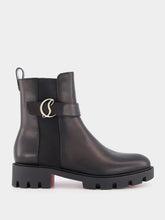 Christian Louboutin Chelsea Booty Lug leather boots