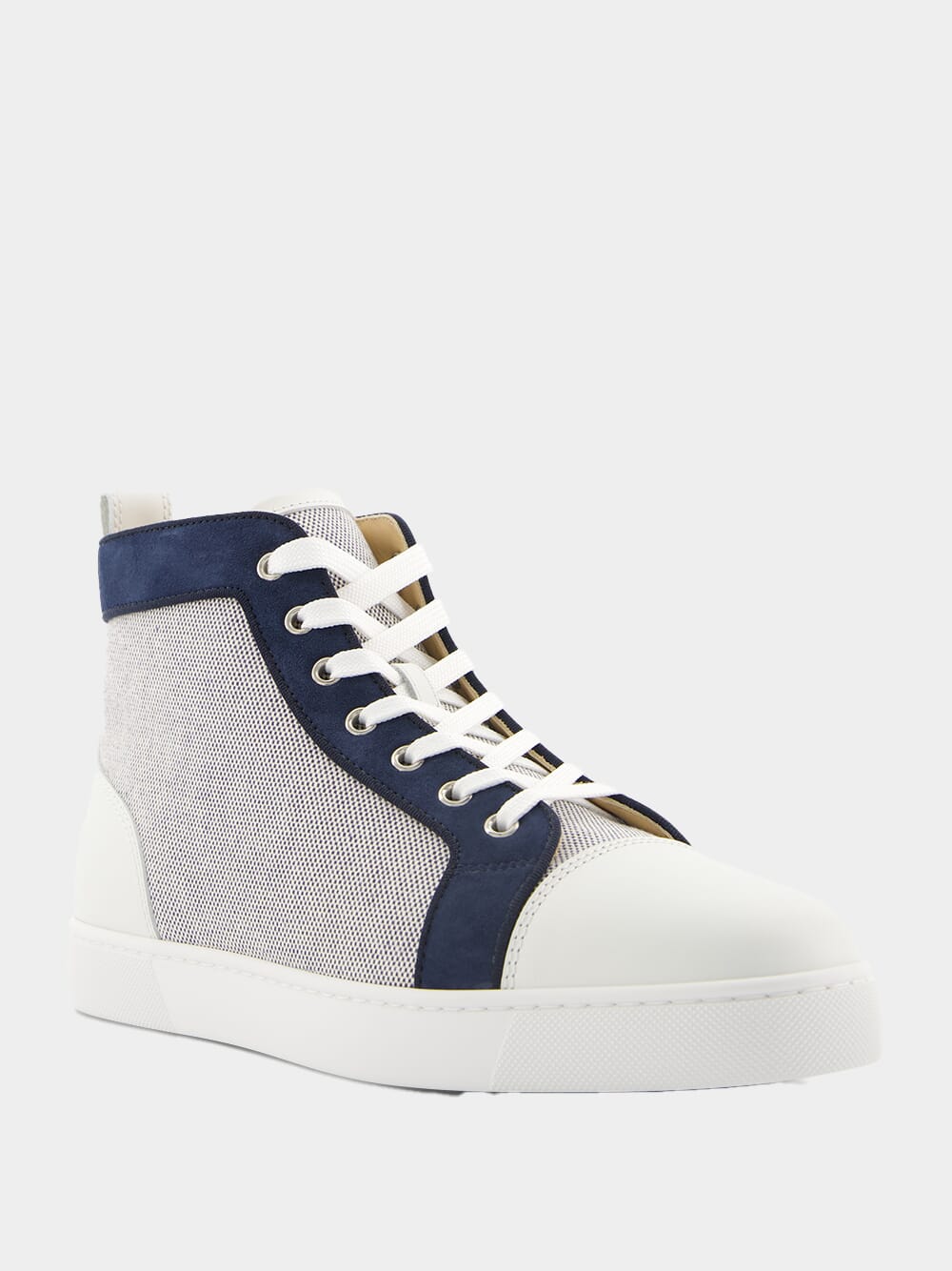 Louis high-top leather sneakers