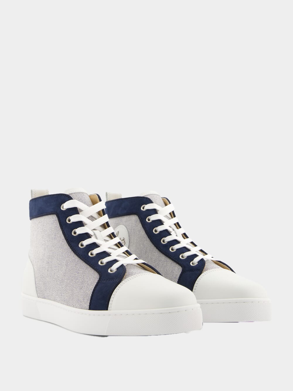 Louis high-top leather sneakers