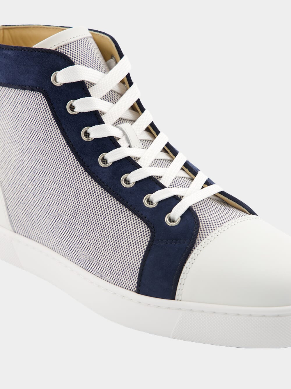 Louis high-top leather sneakers