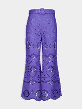 Zimmermann Pop Embroiderd Crop Pants