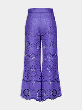Zimmermann Pop Embroiderd Crop Pants