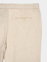 Frescobol Carioca Sand Linen-Blend Oscar Trousers