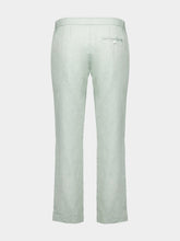 Frescobol Carioca Oscar Mineral Linen Trousers