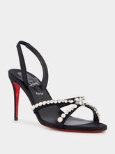 Emilie Jewel Crepe 85mm Heels