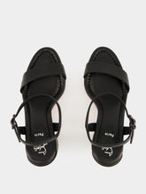 Christian Louboutin Miss Jane Sandal 85 in Black Lamb Nappa Leather