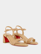 Christian Louboutin Miss Jane Sandal 55 in Blush Lamb Nappa Leather