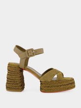 Christian Louboutin Bronzo Calakala 85 Espadrilles