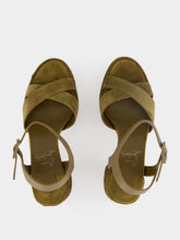 Christian Louboutin Bronzo Calakala 85 Espadrilles