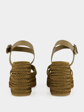 Christian Louboutin Bronzo Calakala 85 Espadrilles