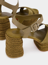 Christian Louboutin Bronzo Calakala 85 Espadrilles
