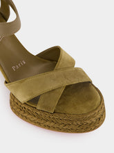Christian Louboutin Bronzo Calakala 85 Espadrilles