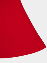 Gabriela Hearst Scarlet Red Freddie Knit Midi Skirt