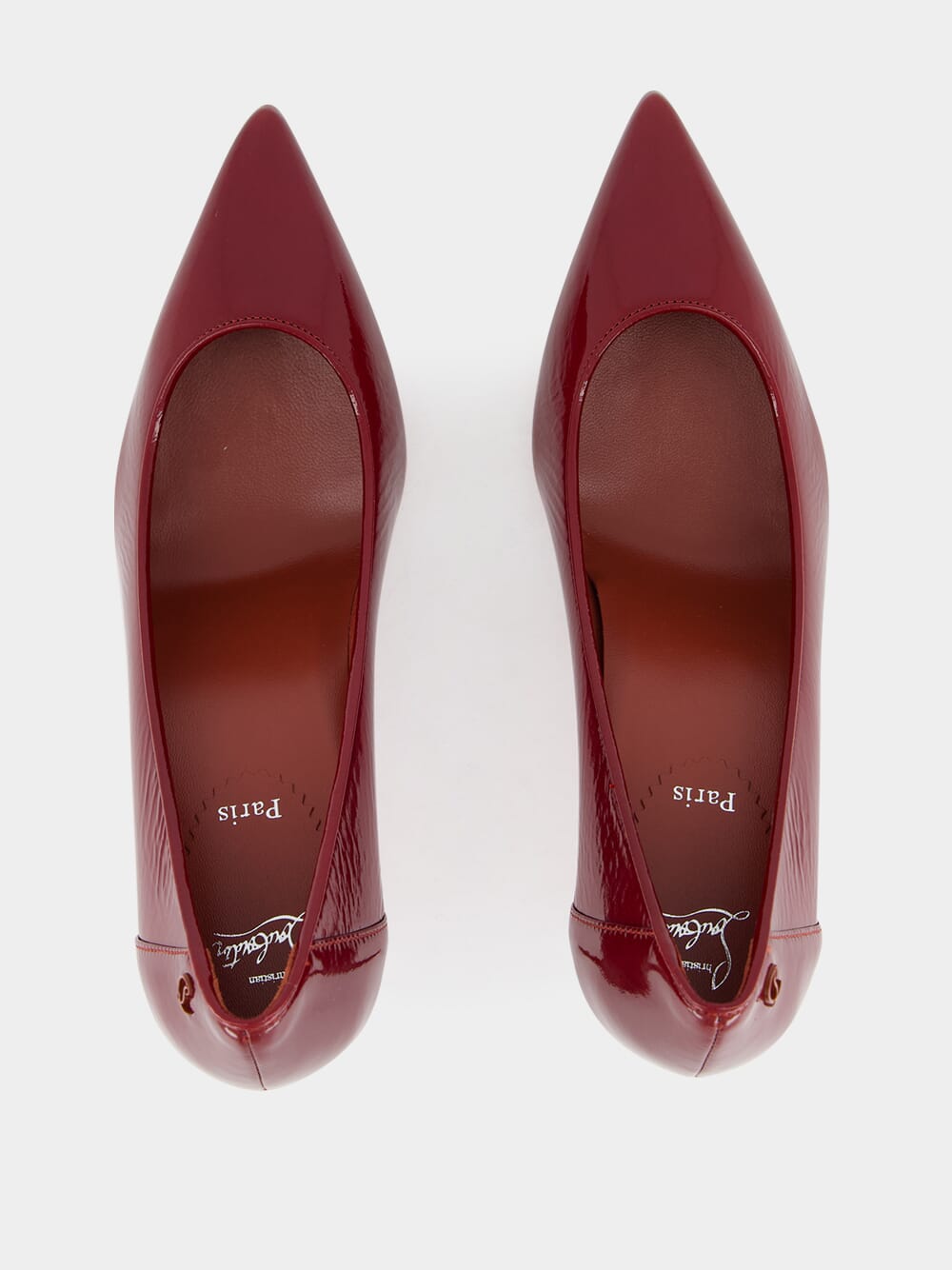 Sporty Kate Patent Leather Mid-Heel Pumps