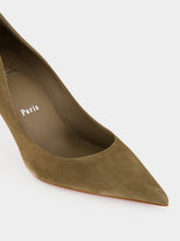 Christian Louboutin Silex Miss Z 80 Veau Velours Pumps