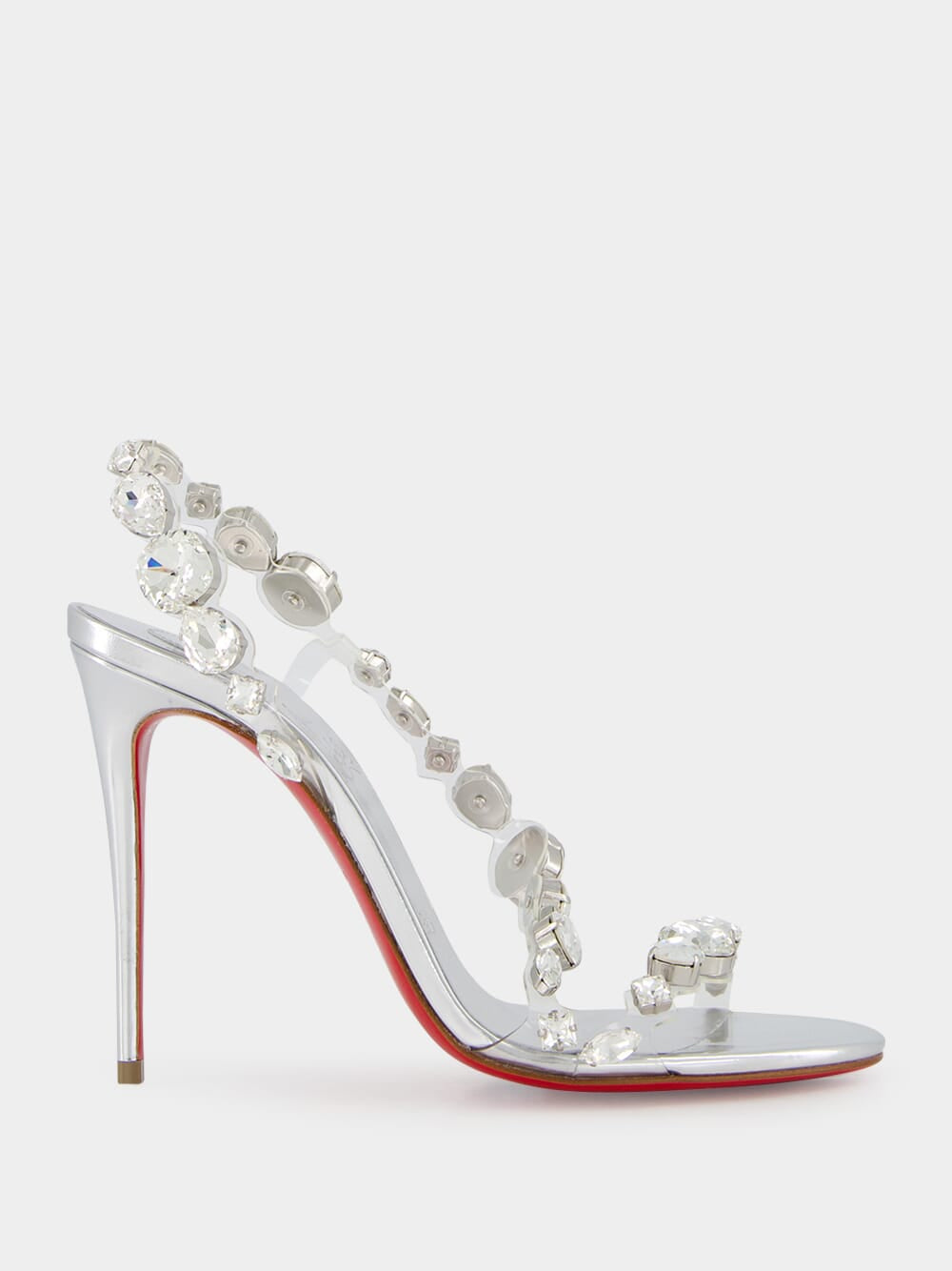 Rosalie Crystal High-Heel Sandals