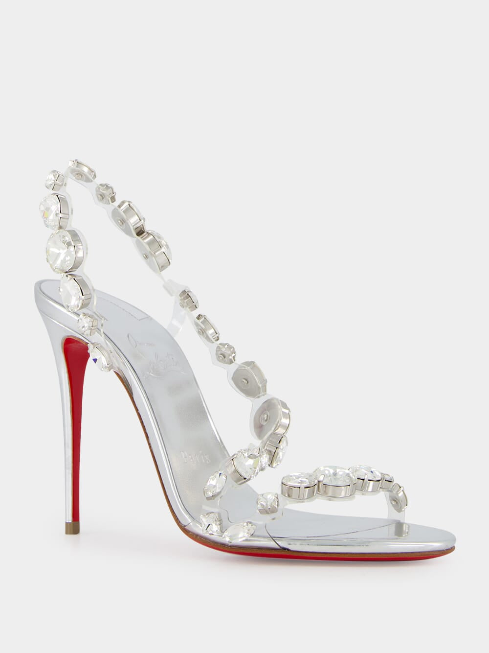 Rosalie Crystal High-Heel Sandals