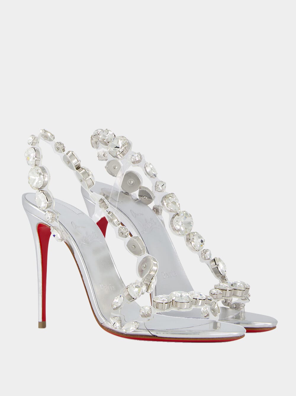 Rosalie Crystal High-Heel Sandals