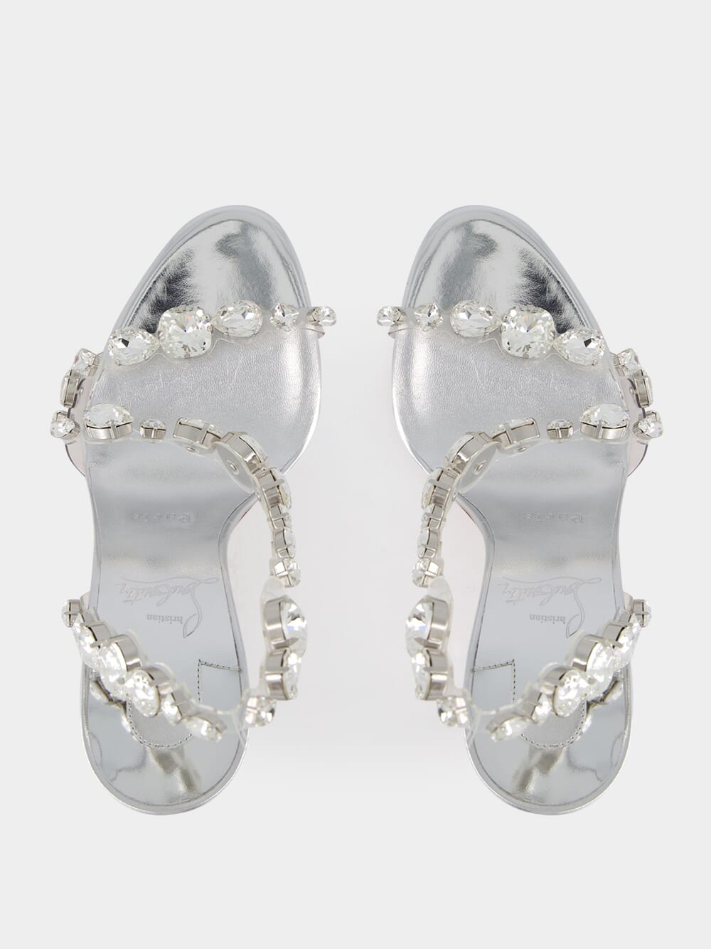 Rosalie Crystal High-Heel Sandals