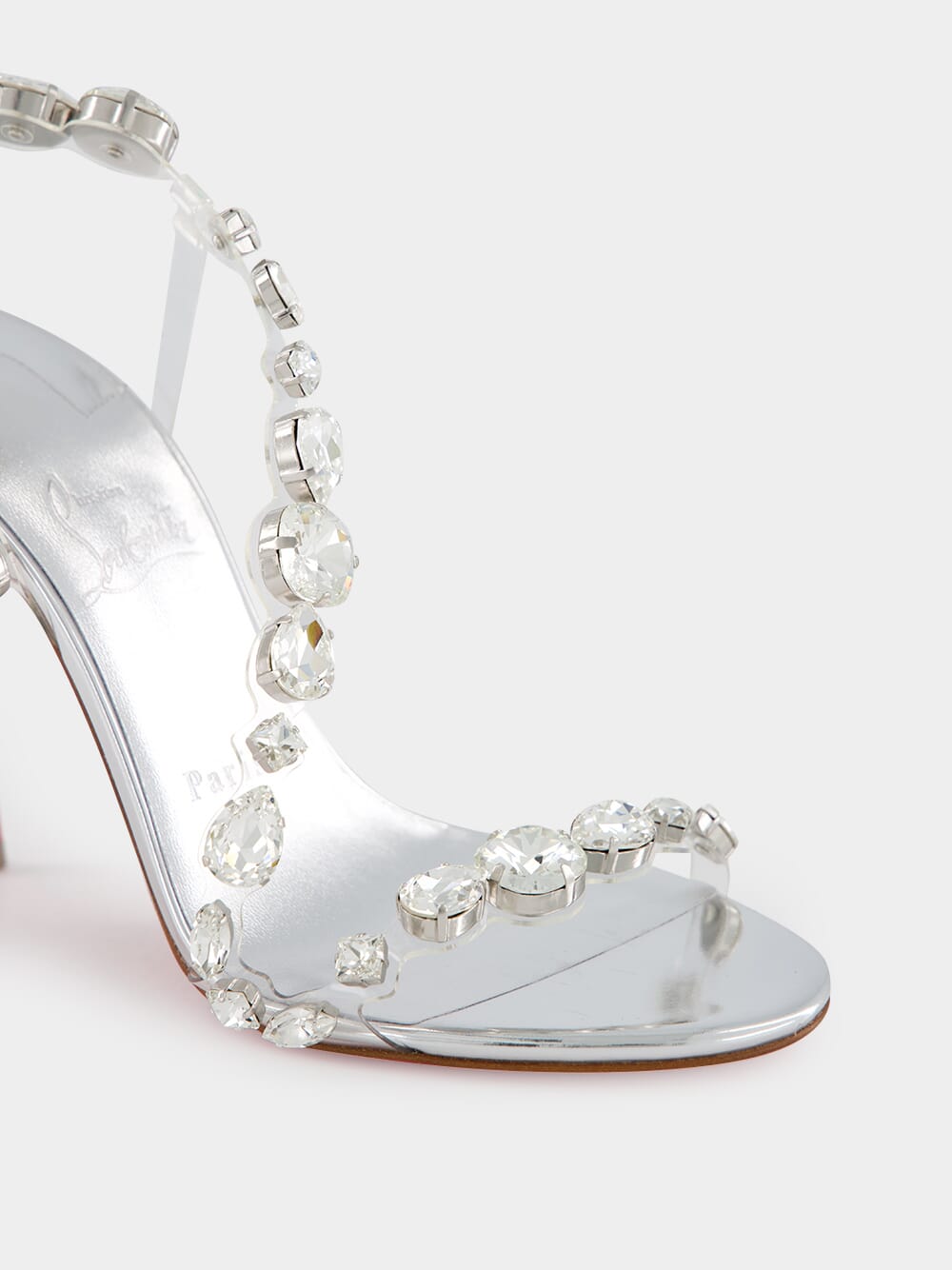 Rosalie Crystal High-Heel Sandals