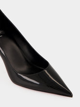 Christian Louboutin Black Miss Z 80 Patent Leather Pumps