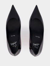 Christian Louboutin Black Miss Z 60 Patent Pumps