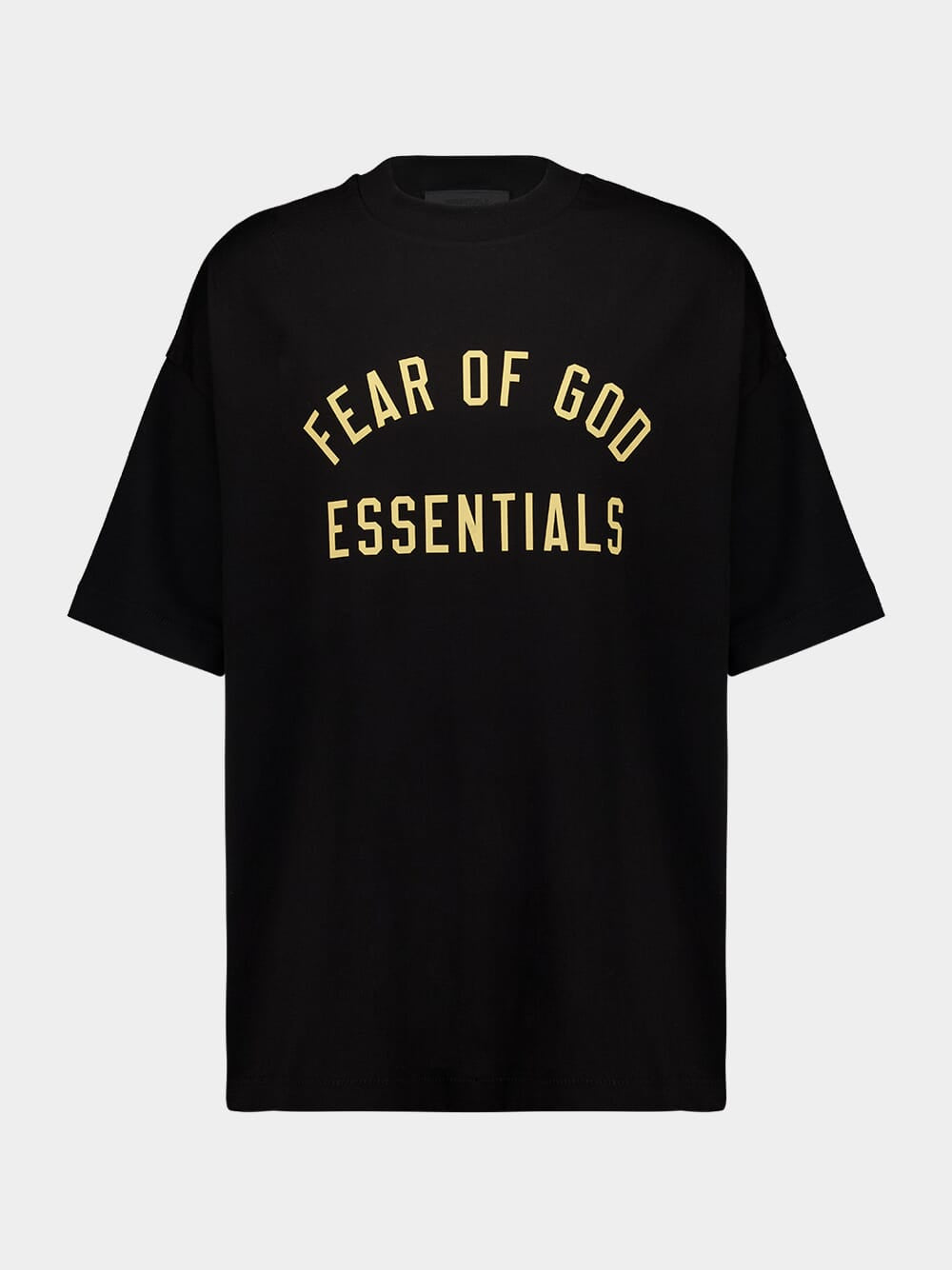 Black Essentials Jersey T-Shirt with Logo