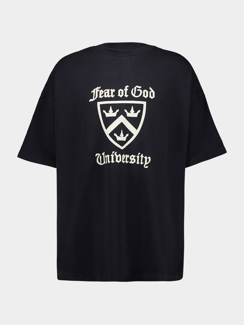 University Black T-Shirt