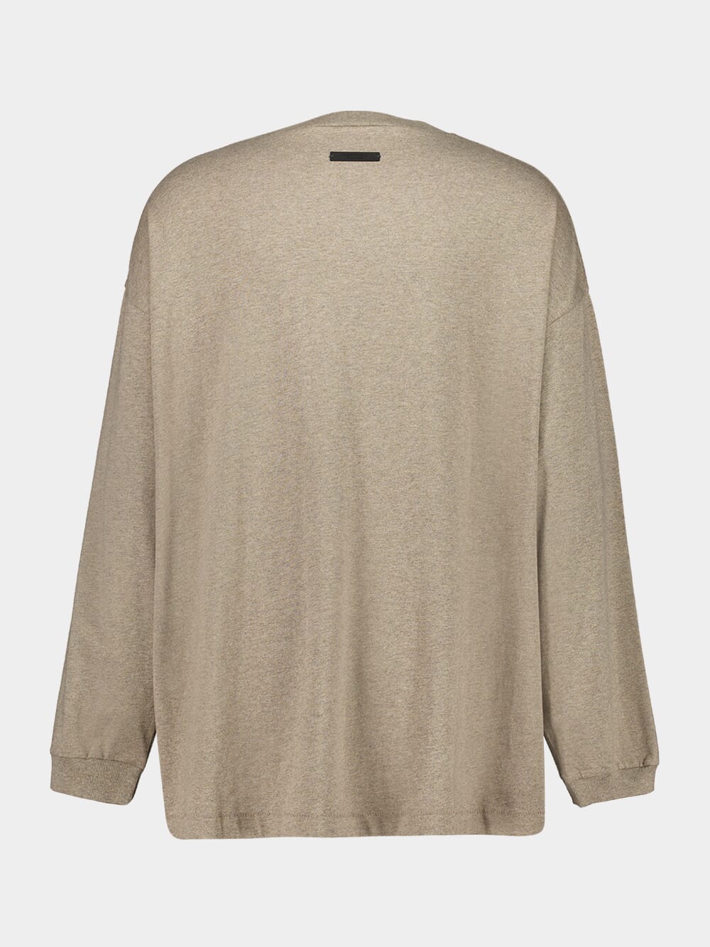 Heather Gray Long-Sleeve Logo Top