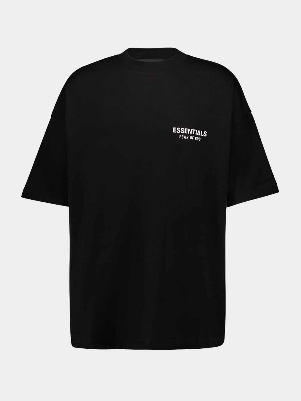 Black Essentials Logo T-Shirt