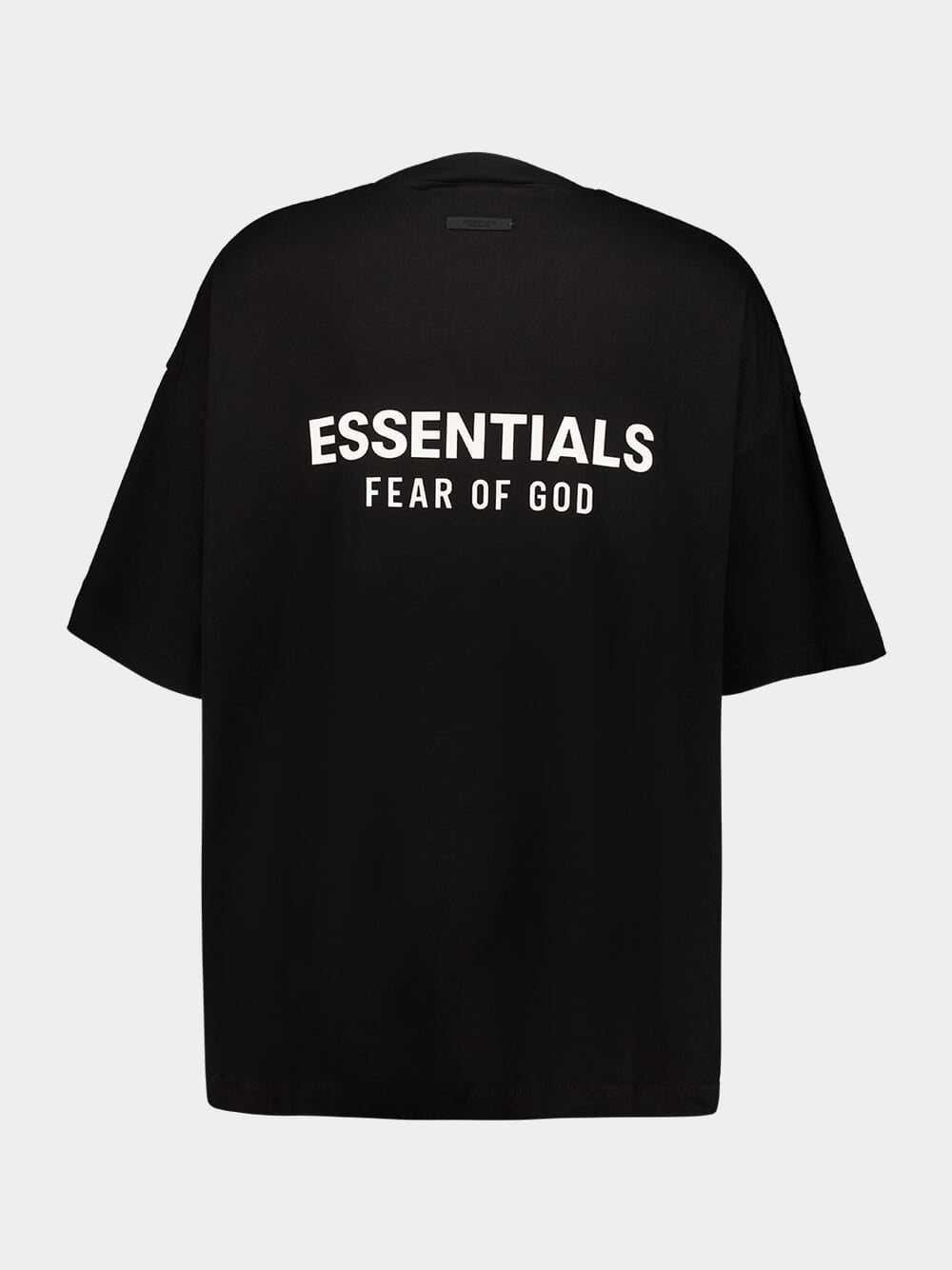 Black Essentials Logo T-Shirt