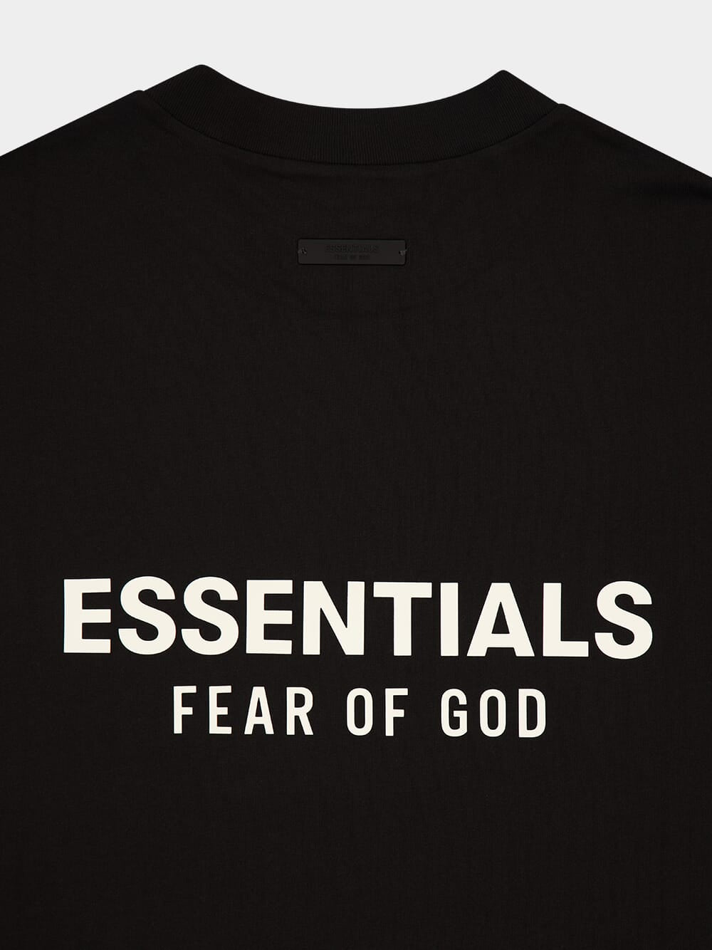 Black Essentials Logo T-Shirt