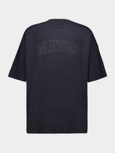 Fear Of God Essentials Vintage Black Los Angeles 90s Oversized T-Shirt