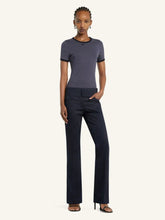 Courrèges Denim and Black Heritage T-Shirt